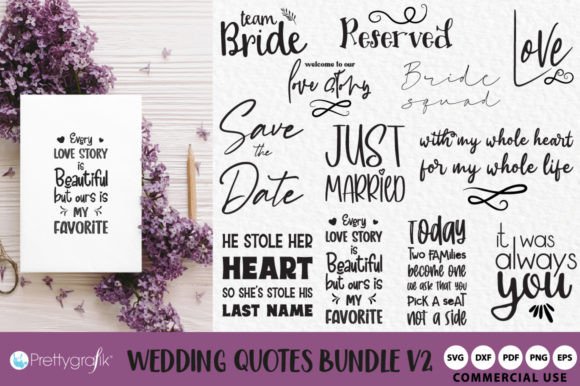 Download Wedding Designs SVG Bundle Vol. 2 - Wedding designs Collection